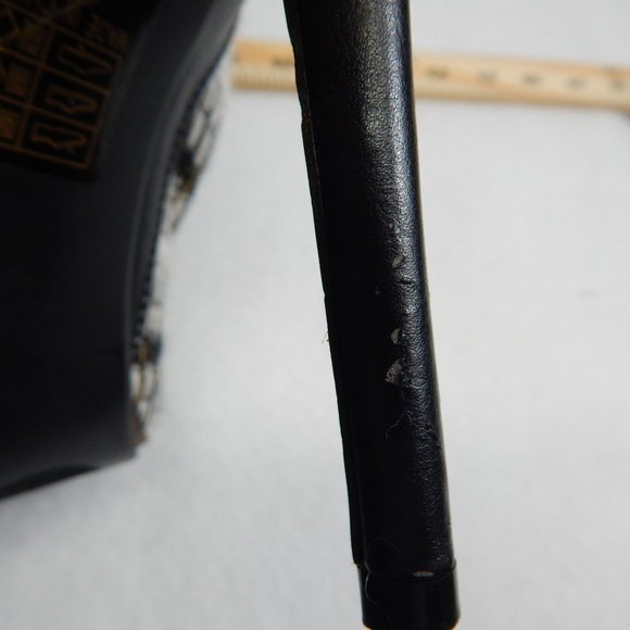 Athena Avery Womens Size 8 Peep Toe Stiletto Mid calf Booties - Picture 7 of 12